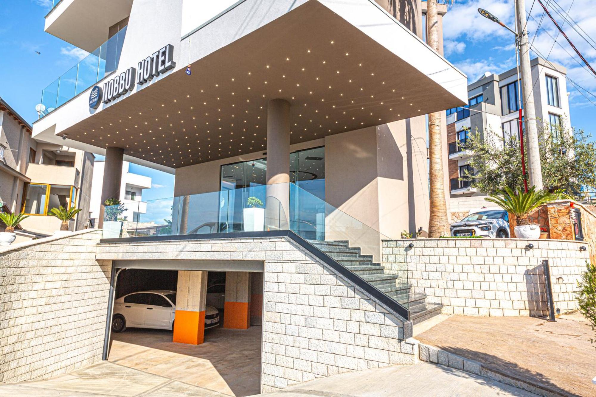 Nobbu Hotel Ksamil Exterior foto