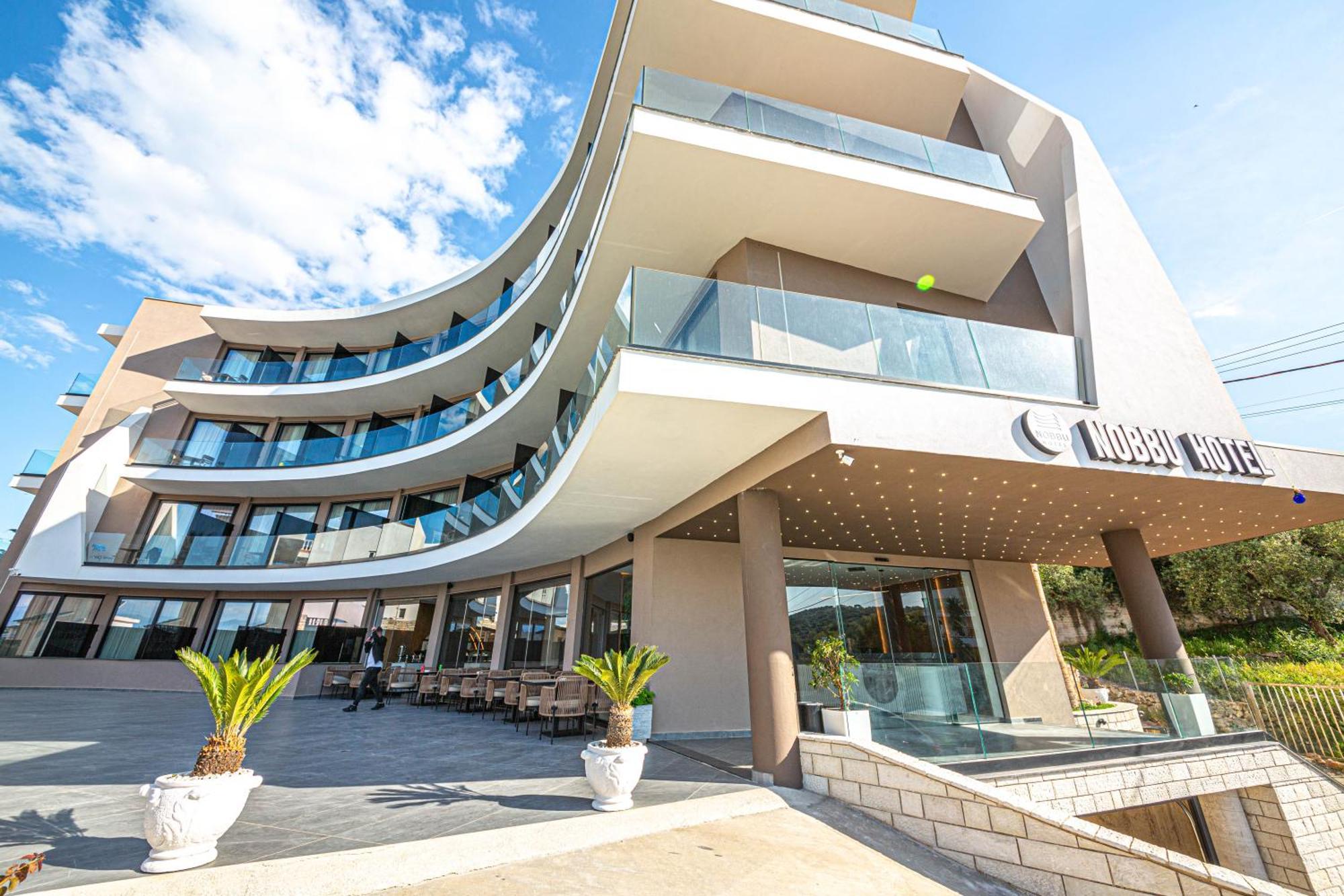 Nobbu Hotel Ksamil Exterior foto